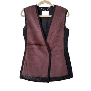 JASON WU Runway Fur‎ Vest NWOT Sz S
